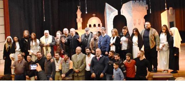 مسرحية  قصة حب حلبيّة لأبو معتوق وقجميني ضمن احتفالية يوم الثقافة